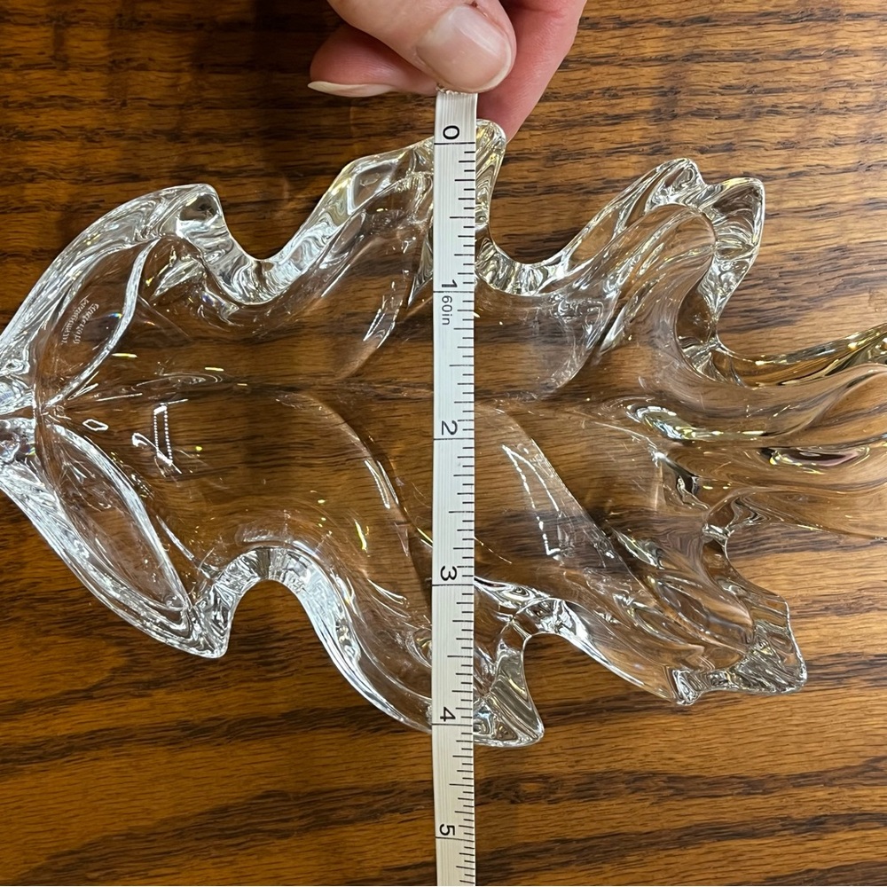 Marquis Waterford Crystal Oak Leaf Dish - Picture 13 of 15